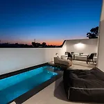 Charming Santorini 2 Bedrooms Premium Private Heated Pool Villa *