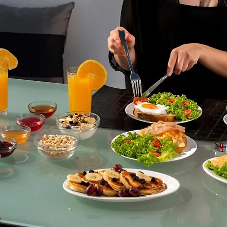 别墅 Charming Santorini 2 Bedrooms Premium Private Heated Pool