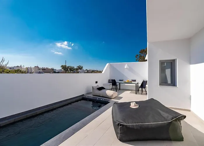 Charming Santorini 2 Bedrooms Premium Private Heated Pool Perissa (Santorini)